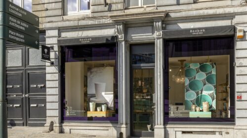 Baobab Collection kiest voor Clearsight anti-reflecterend glas in Brusselse winkel